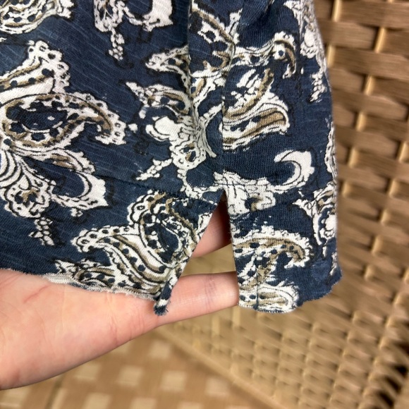 Roller Rabbit Printed Cropped Boxy Cotton T-Shirt Top- Size Small - Picture 7 of 10